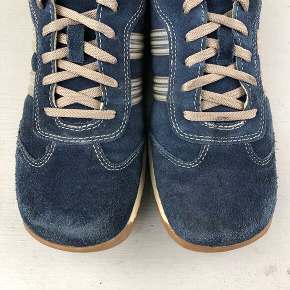 Skechers VTG Women's Size 8 90s Y2K Somethin' Else Blue Suede Sneakers 3490 - Picture 6 of 15